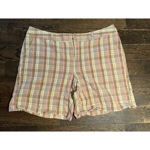Womens Size 16 Axcess Plaid Shorts
